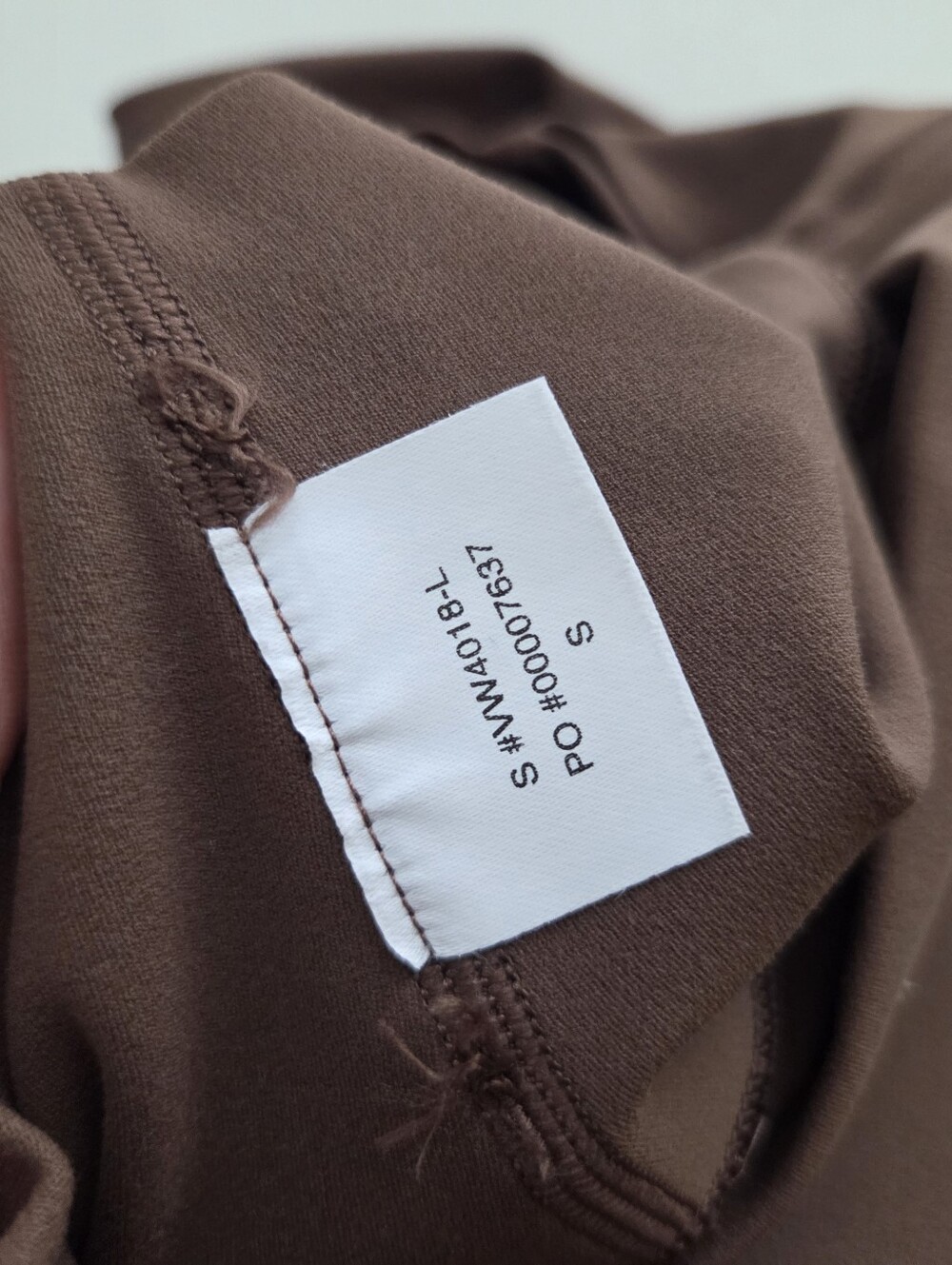 Vuori All the Feels High Waist Leggings Brown - Picture 9 of 12